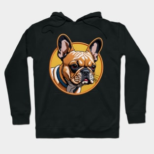 Frenchie Embroidered Patch Hoodie